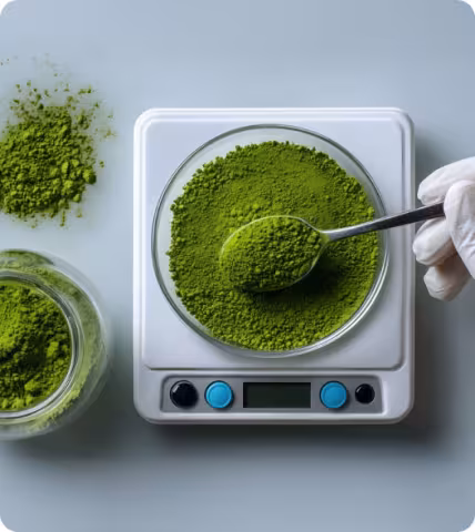 green powder